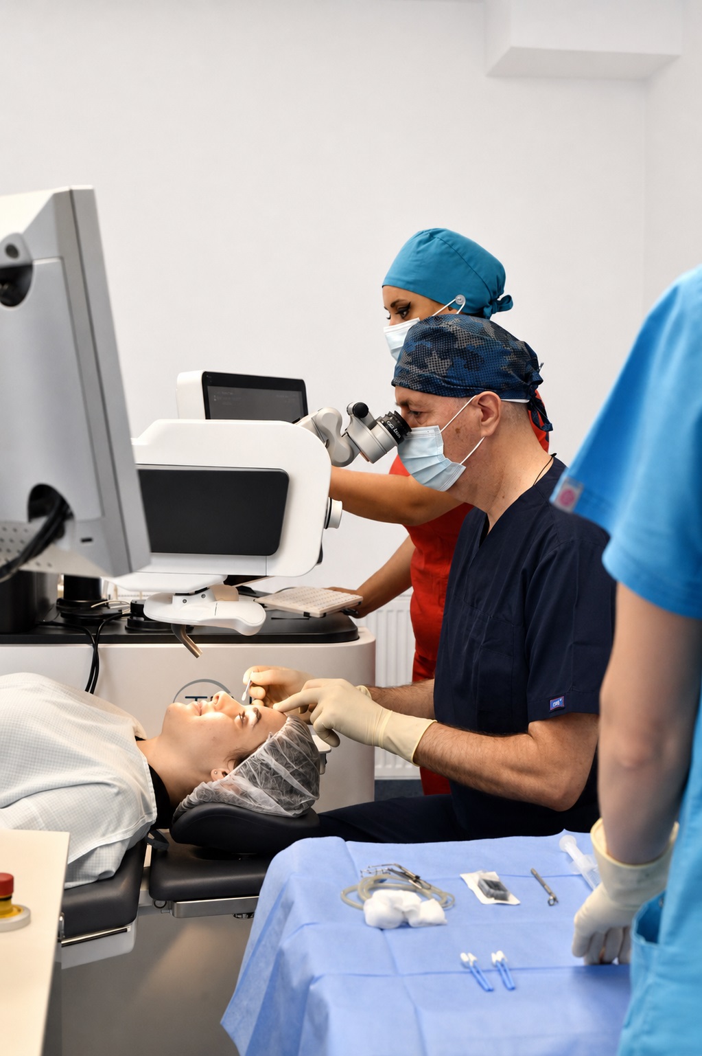Izvođenje laserske korekcije dioptrije