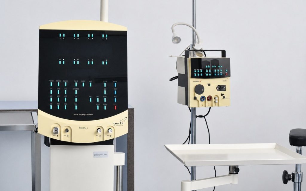 Oprema u operacionoj sali klinike VIDAR-ORASIS SWISS